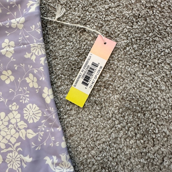 Summersalt Vintage Floral Halter Plunge One Piece Swimsuit 6 NWT - Picture 3 of 9